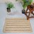 Natural Hemp Braided Rectangular Rug with Neutral Tones - Gahlot International