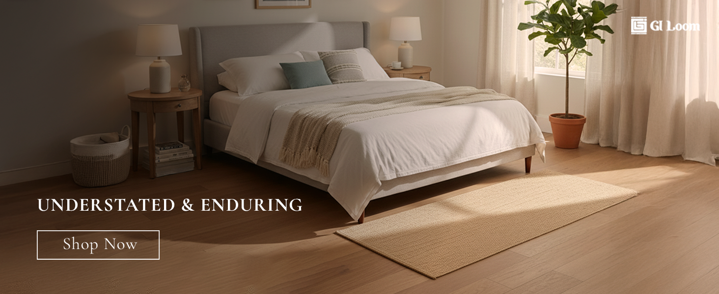 Rustic Handbraided Jute Runner RugEco-Friendly Hallway & Kitchen Mat - a3