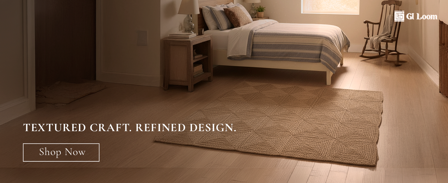 Naturally Elegant Handwoven Hemp RugSustainable Luxury for Modern Spaces - a2