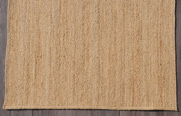 Natural Jute Rug - Handwoven Eco-Friendly Rug, Flatweave Jute Rug for Living Room