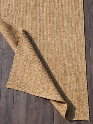 Natural Jute Rug - Handwoven Eco-Friendly Rug, Flatweave Jute Rug for Living Room