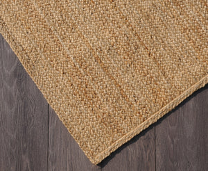Natural Jute Rug - Handwoven Eco-Friendly Rug, Flatweave Jute Rug for Living Room