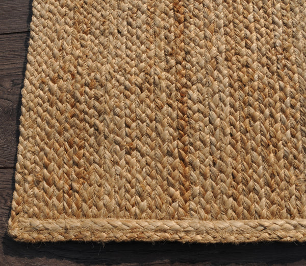 Natural Jute Rug - Handwoven Eco-Friendly Rug, Flatweave Jute Rug for Living Room