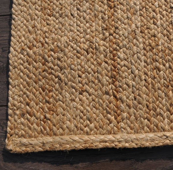 Natural Jute Rug - Handwoven Eco-Friendly Rug, Flatweave Jute Rug for Living Room