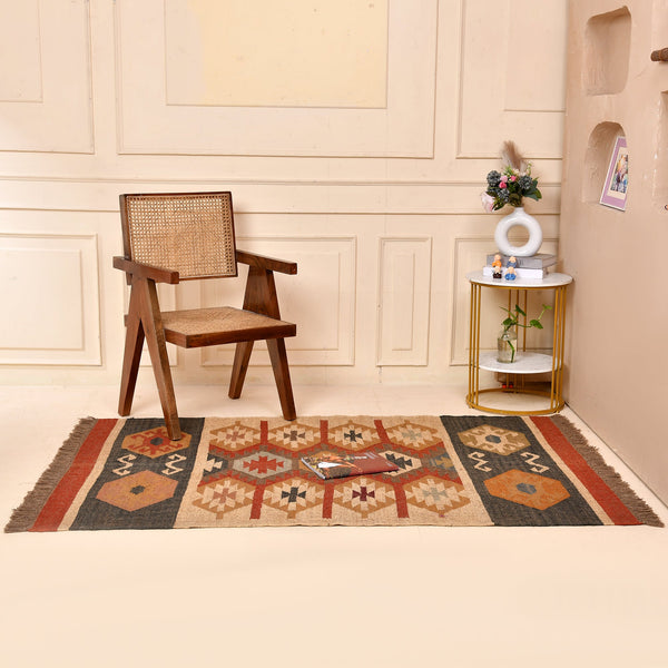 Handwoven Hemp RugGI Loom HGP Series Eco-Friendly Area Carpet