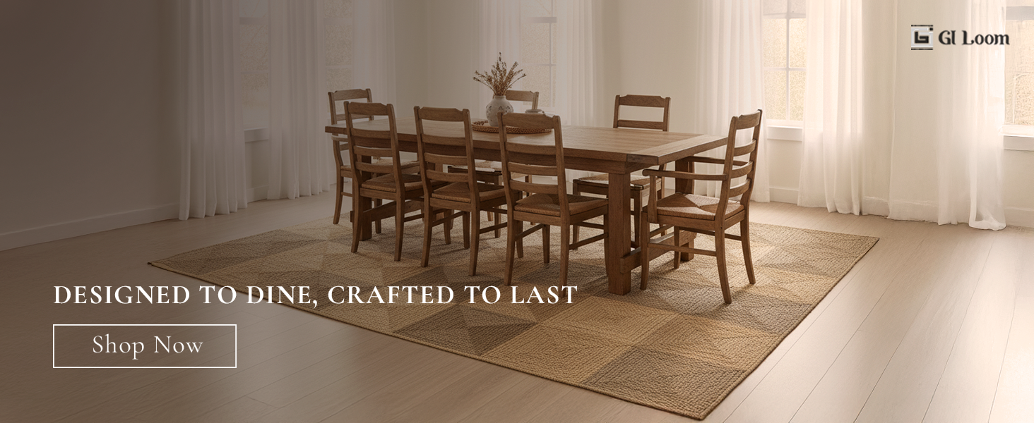 Checkered Jute RugHandcrained Rustic Two-Tone Flatweave - a4