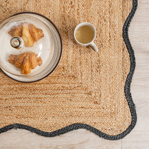 Minimalist Jute Runner Rug – Handwoven Eco-Friendly Natural Floor Accent