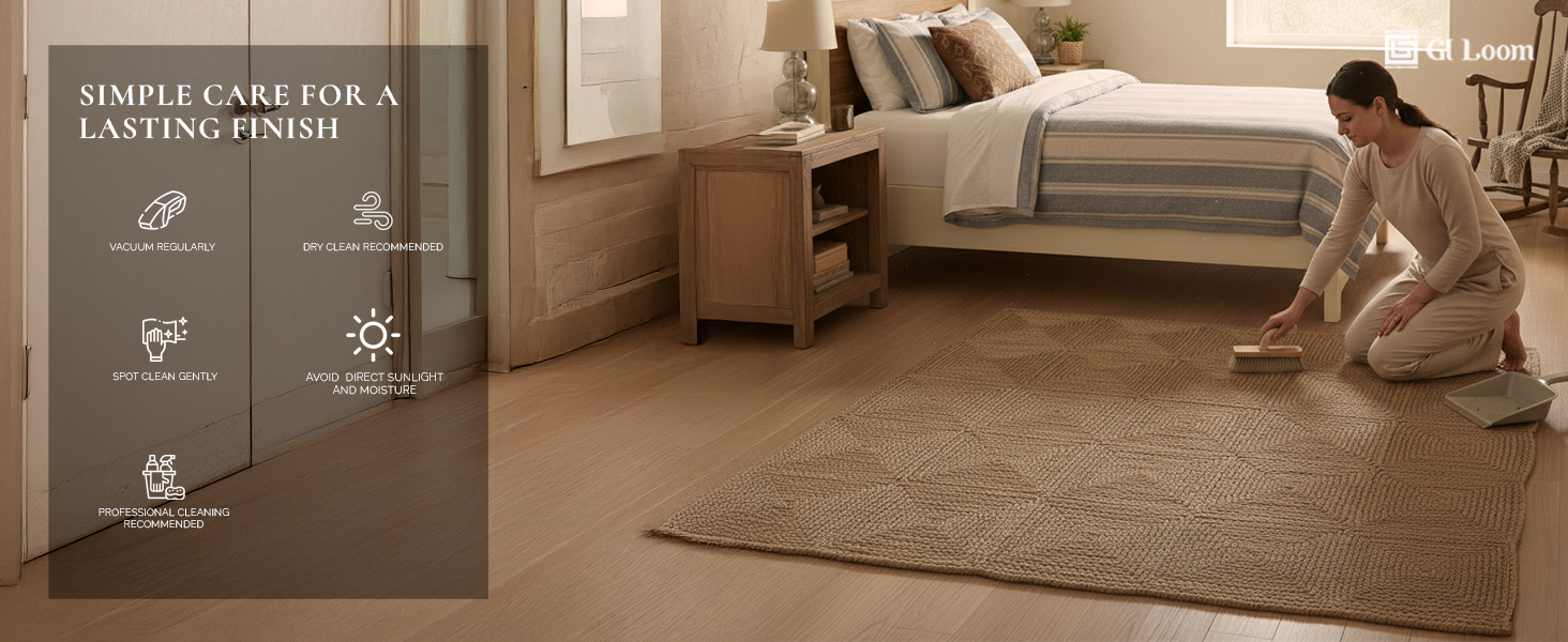 Naturally Elegant Handwoven Hemp RugSustainable Luxury for Modern Spaces - a6