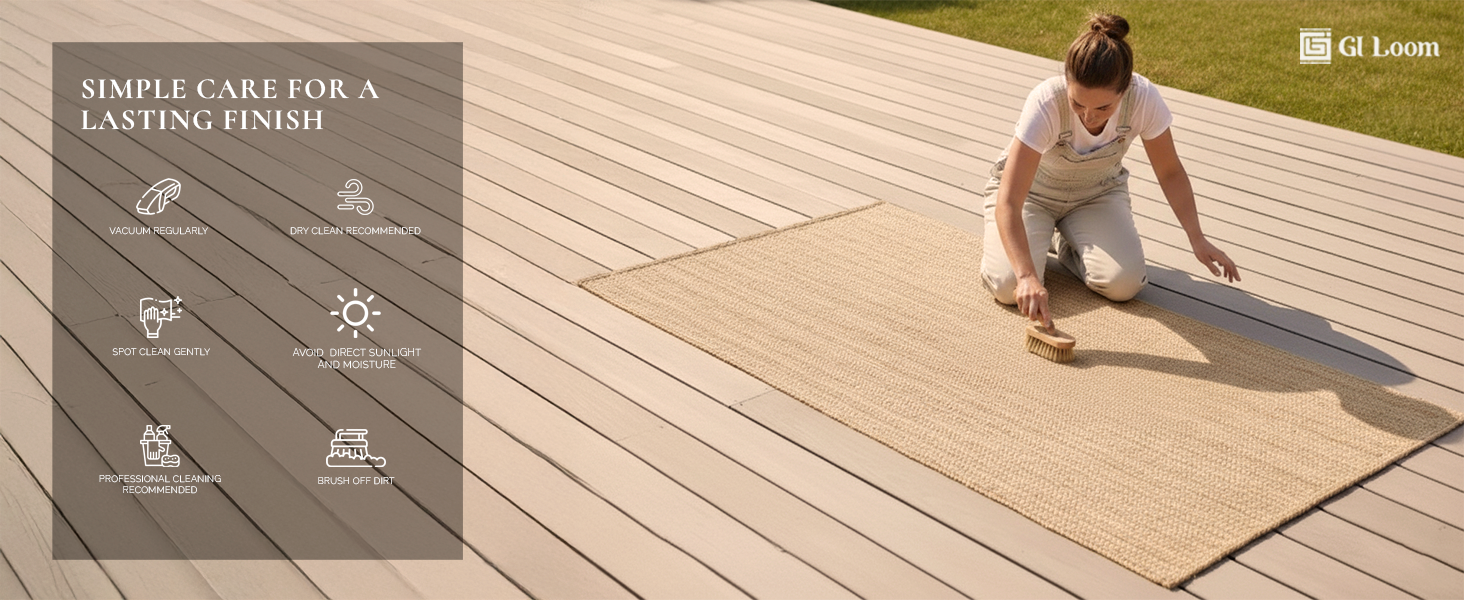 Rustic Handbraided Jute Runner RugEco-Friendly Hallway & Kitchen Mat - a6