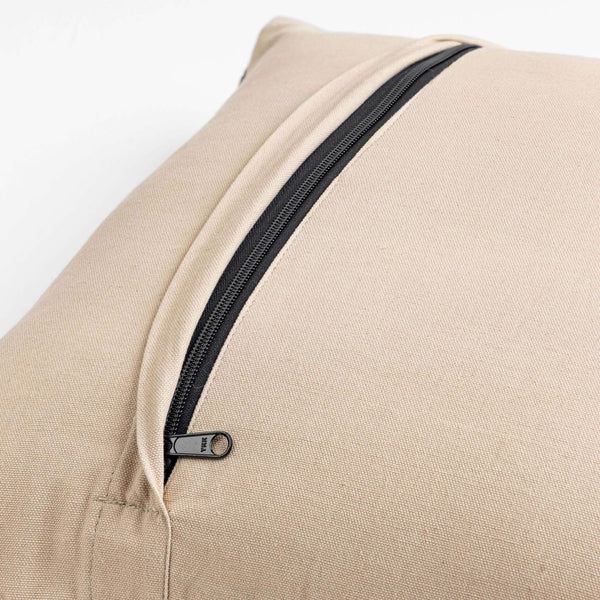 Geometric Elegance Wool Jute Cushion Covers - Gahlot International