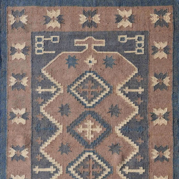 Handmade Kilim Wool Jute Rug - Gahlot International