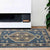 Indian Kilim Rug, Colorful Ethnic Design Rug, Aubusson Rug, Regional Ethnic Patterned Rug, Persian Rug 8x10, Persian Rug 6x9 - Gahlot International