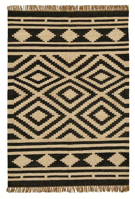 Kilim Rug | Handwoven Flatweave | Traditional Luxurious Carpet | Multicolor - Wool & Jute Rug | Vegetable Dye - Natural Area Rug - Gahlot International