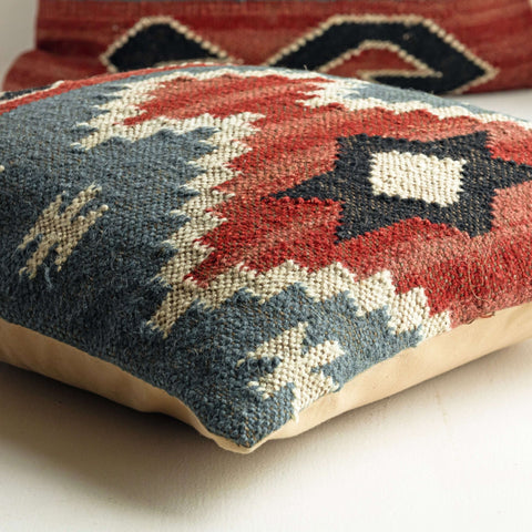 Southwestern Tribal Wool Jute Cushion Covers - Gahlot International