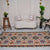 Traditional Indian Kilim Style Wool - Jute Rug ¬ Handcrafted with Intricate Geometric Patterns - Gahlot International
