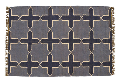 Wool Jute Modern Rug - Boho Charm - Gahlot International