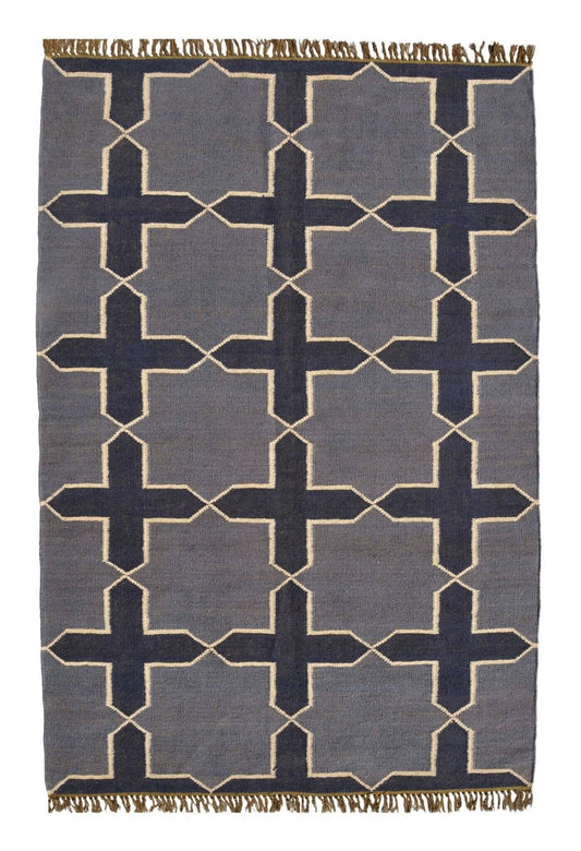 Wool Jute Modern Rug - Boho Charm - Gahlot International